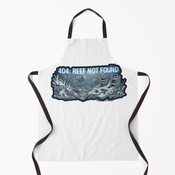 Item preview, 404: Reef Not Found – Climate Apocalypse Glitch T-Shirt designed and sold by MiracleDroplet.