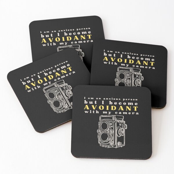 Item preview, Anxious Avoidant Camera Photographer Humor Tee designed and sold by Ronin-Lens.