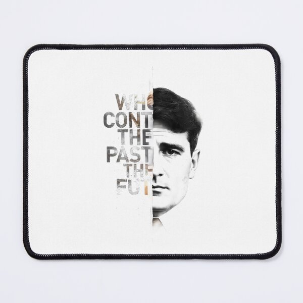 Item preview, “Who Controls the Past Controls the Future” – George Orwell Minimal Contemporary Art Print designed and sold by OzzFrequency.