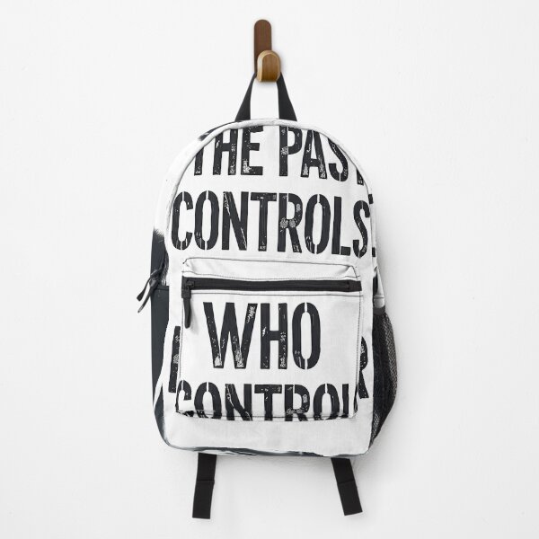 Item preview, “Who Controls the Past Controls the Future” – George Orwell Minimal Contemporary Art Print designed and sold by OzzFrequency.