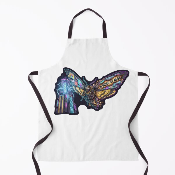 Item preview, Blinded by Neon – Cyberpunk Moth Apocalypse T-Shirt designed and sold by MiracleDroplet.