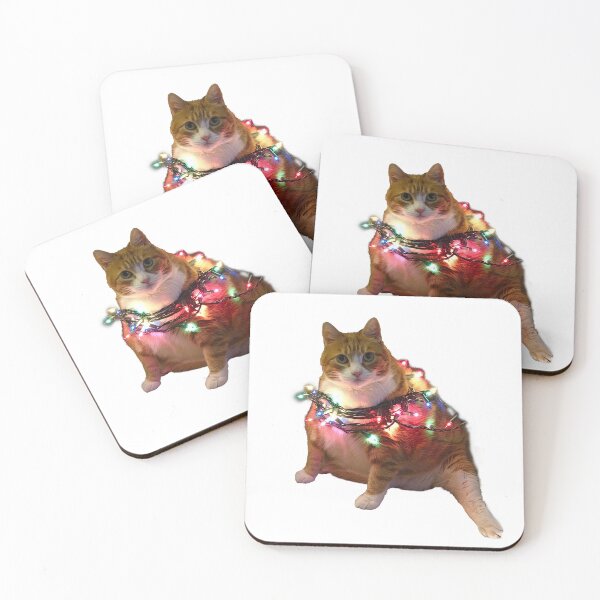 Item preview, Christmas cat transformed into a Christmas tree - Merry Christmas designed and sold by MarieBlly.
