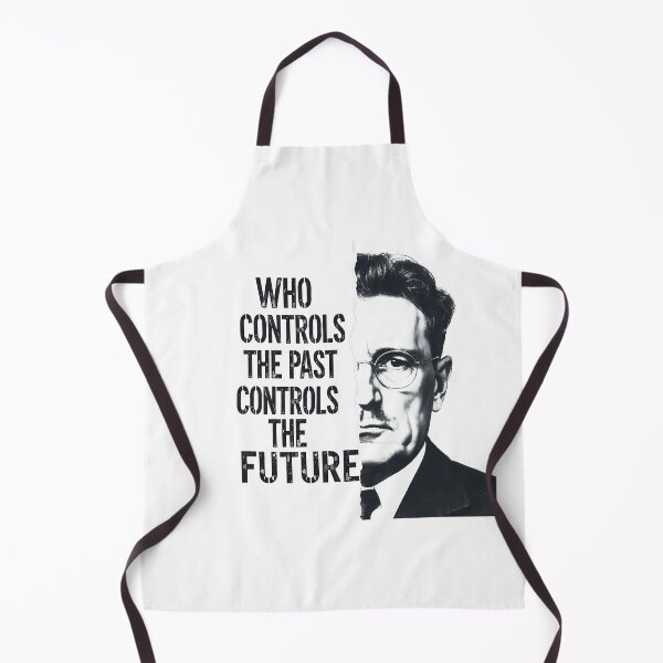 Item preview, “Who Controls the Past Controls the Future” – George Orwell Minimal Contemporary Art Print designed and sold by OzzFrequency.