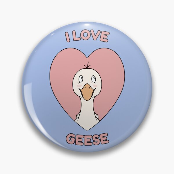 Item preview, I LOVE GEESE Cute Gift for Goose Lovers designed and sold by HugSomeNettles.