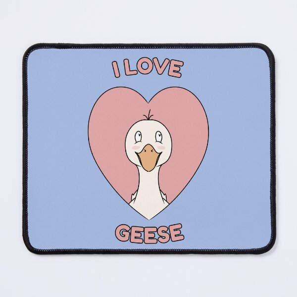 Item preview, I LOVE GEESE Cute Gift for Goose Lovers designed and sold by HugSomeNettles.
