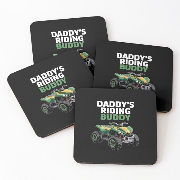 Item preview, Daddy'S Riding Buddy Father Son Four Wheeling Atv designed and sold by johnertullio.