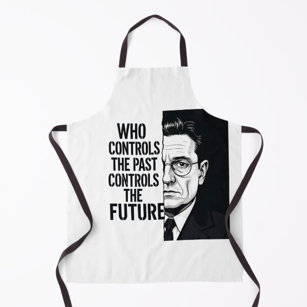 Item preview, “Who Controls the Past Controls the Future” – George Orwell Minimal Contemporary Art Print designed and sold by OzzFrequency.