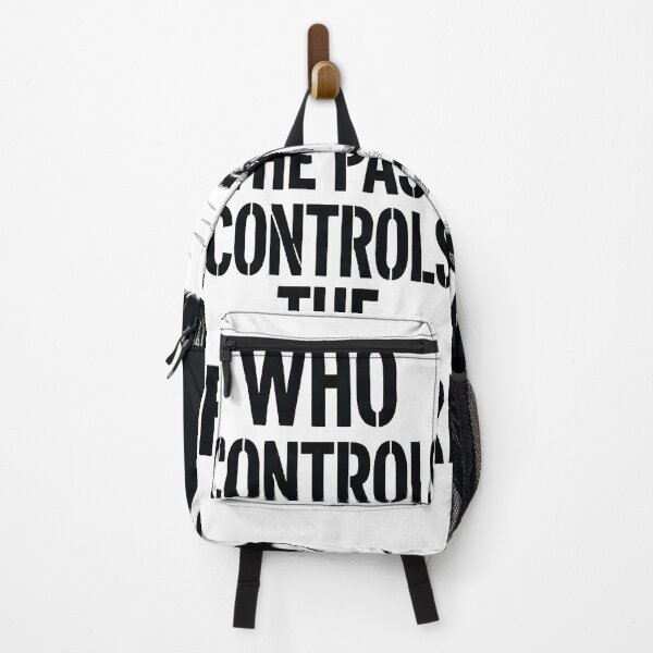 Item preview, “Who Controls the Past Controls the Future” – George Orwell Minimal Contemporary Art Print designed and sold by OzzFrequency.