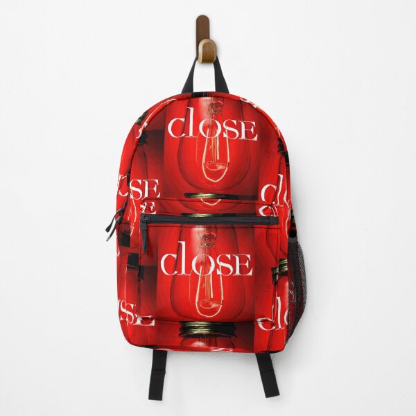 Item preview, Neon “CLOSE” Sign Inside Light Bulb – Modern Red Glow Aesthetic designed and sold by Grafititee.