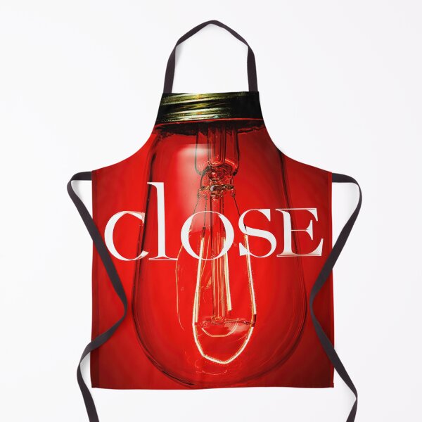 Item preview, Neon “CLOSE” Sign Inside Light Bulb – Modern Red Glow Aesthetic designed and sold by Grafititee.