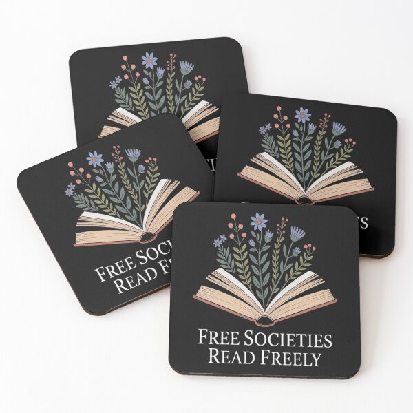 Item preview, In Bloom Free Societies Read Freely designed and sold by StuffNestie.