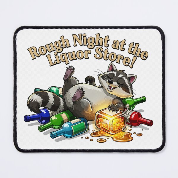 Item preview, ROUGH NIGHT AT THE LIQUOR STORE designed and sold by miltc777.