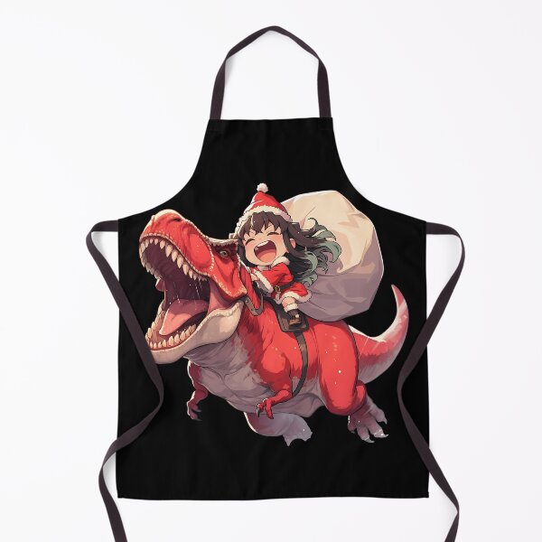 Item preview, Muichiro Tokito Paseo en dinosaurio navideño de Papá Noel en el anime Demon Slayer designed and sold by Raslbazola.