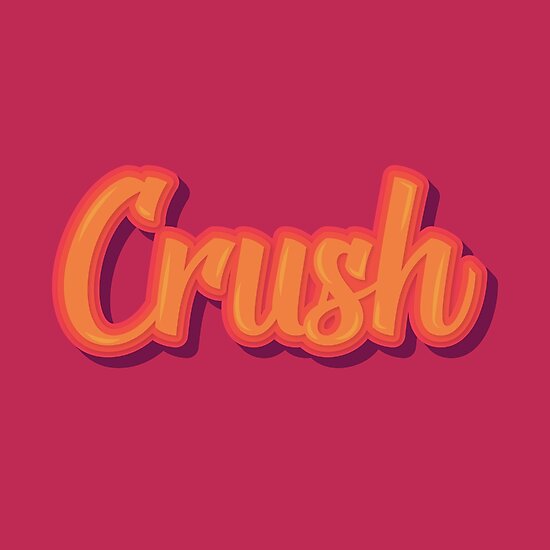 "Crush" Photographic Print by wordquirk Redbubble