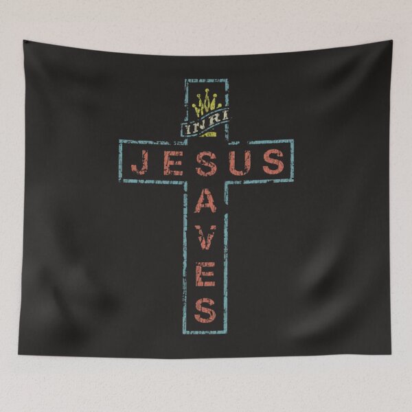 Item preview, Jesus Saves  designed and sold by SugaryStarArt.