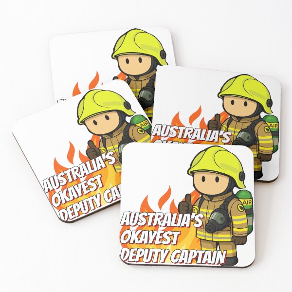 Item preview, Australia's Okayest Deputy Captain (Urban) designed and sold by Flashover.