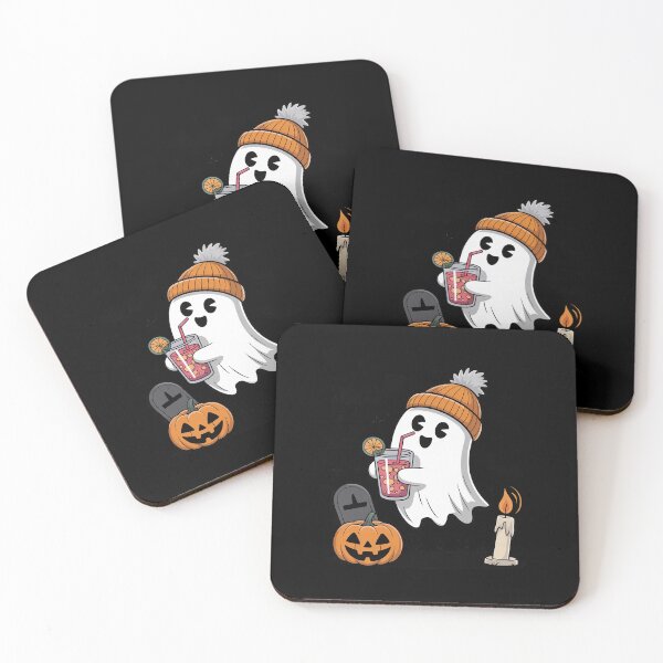 Item preview, Cute Ghost Coffee Halloween Boo Jee Ghost Spooky Season designed and sold by GasVille.