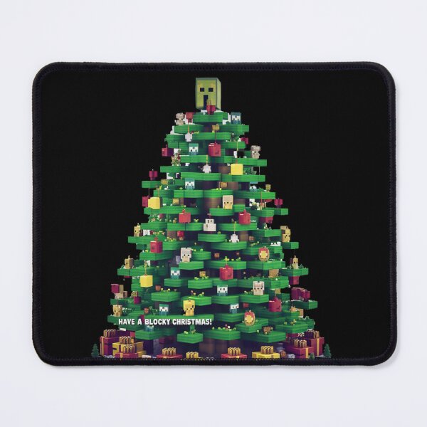 Item preview, Blocky Christmas Tree Cute Voxel Holiday Design designed and sold by DeclaArie.