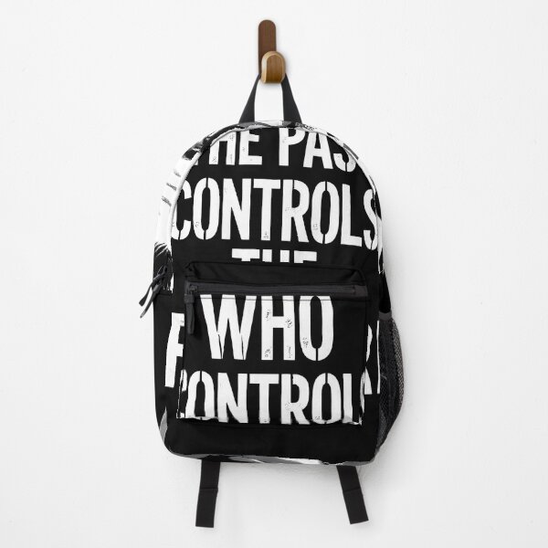 Item preview, “Who Controls the Past Controls the Future” – George Orwell Minimal Contemporary Art Print designed and sold by OzzFrequency.
