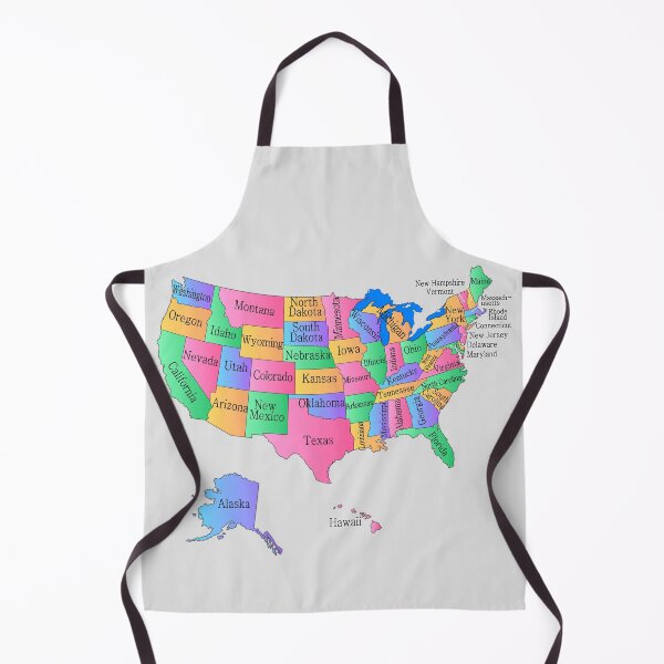 Item preview, Colorful USA States Map – Educational & Patriotic Design designed and sold by mashmosh.