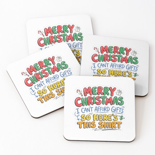Item preview, Cant Afford Gifts Christmas Funny Broke Holiday Budget Humor designed and sold by ArtByYunus.
