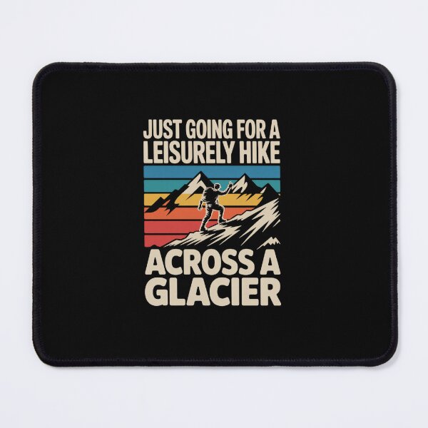 Item preview, Leisurely Hike Across A Glacier Funny Ice Climber Sunset designed and sold by LKappa3Faber.
