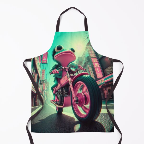 Item preview, “Ribbit & Rip: Amphibian Drift in the Neon Croakzone” designed and sold by Print Fiction.