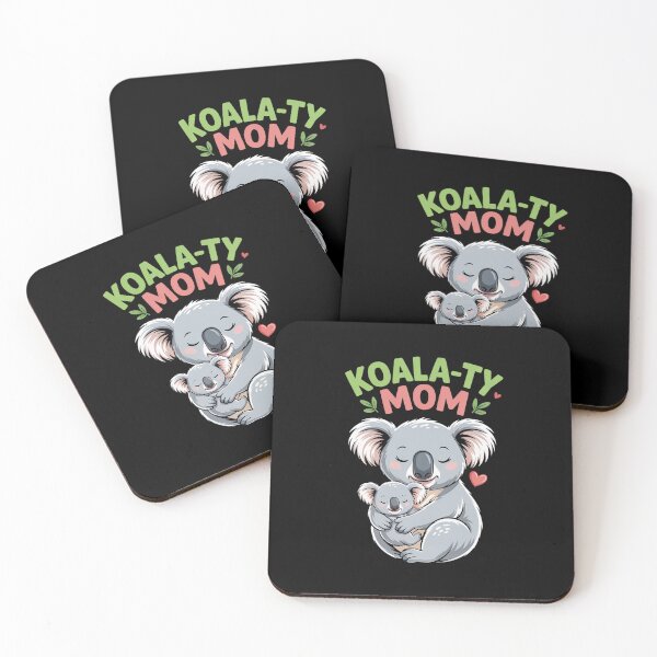Item preview, Koala-ty Mom Koala Bear Mama Mother's Day Animal Pun Gift  designed and sold by TiredPack.
