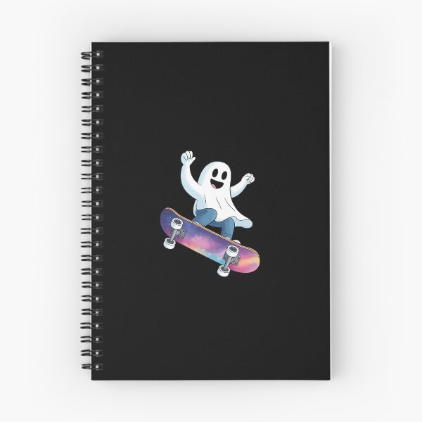 Item preview, Cute Ghost On Skateboard Funny Halloween Skater designed and sold by GasVille.