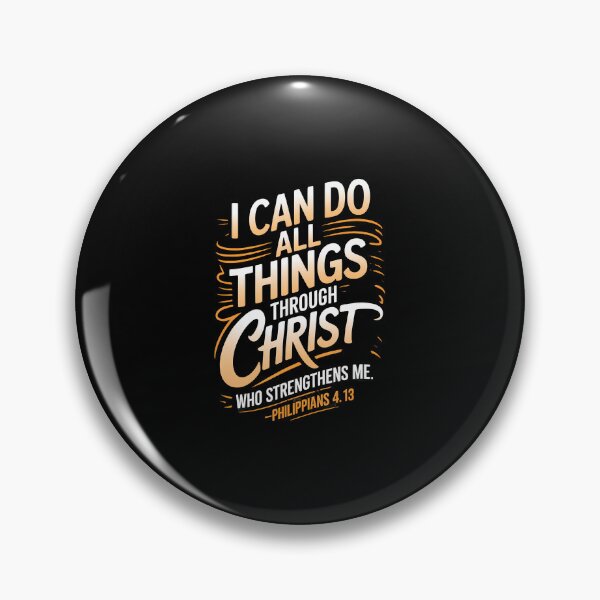 Item preview, I Can Do All Through Christ Who Strengthens Philippians 413 designed and sold by CandyceMillie.
