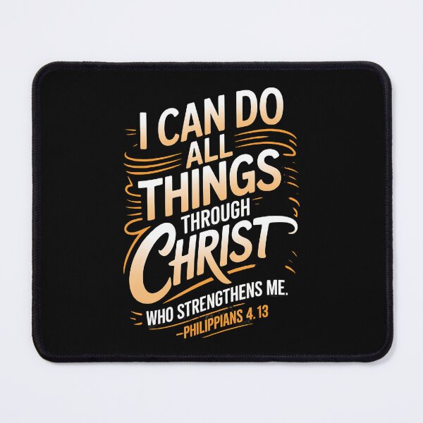 Item preview, I Can Do All Through Christ Who Strengthens Philippians 413 designed and sold by CandyceMillie.