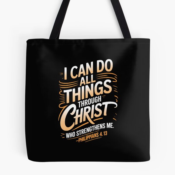 Item preview, I Can Do All Through Christ Who Strengthens Philippians 413 designed and sold by CandyceMillie.