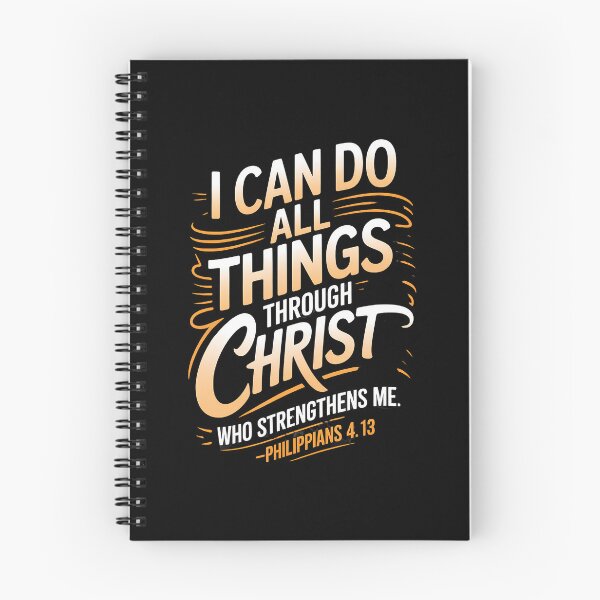 Item preview, I Can Do All Through Christ Who Strengthens Philippians 413 designed and sold by CandyceMillie.