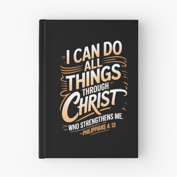 Item preview, I Can Do All Through Christ Who Strengthens Philippians 413 designed and sold by CandyceMillie.