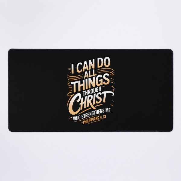 Item preview, I Can Do All Through Christ Who Strengthens Philippians 413 designed and sold by CandyceMillie.