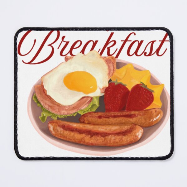 Item preview, Morning Breakfast semi-realistic aesthetic food art designed and sold by Emeearts.
