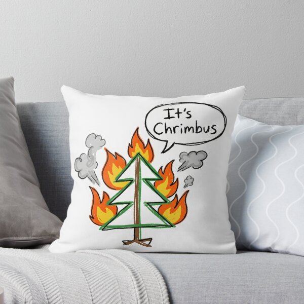 Item preview, Its Chrimbus Burning Tree Chaotic Christmas Meme Dumpster Fire designed and sold by ArtByYunus.