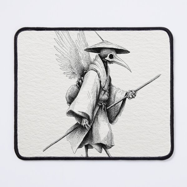 Item preview, Winged Wanderer in Plague Mask designed and sold by t5uisiu.