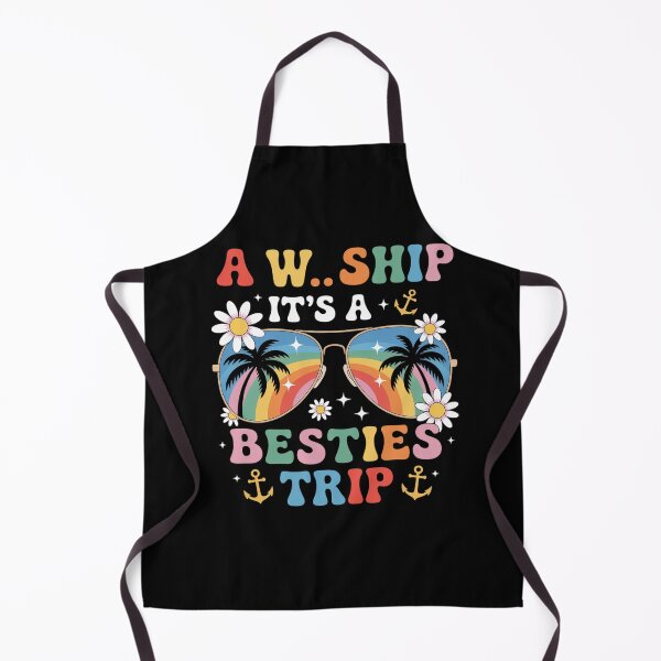 Item preview, Aw Ship Its A Besties Trip Friends Vacation designed and sold by Elenasriveras.