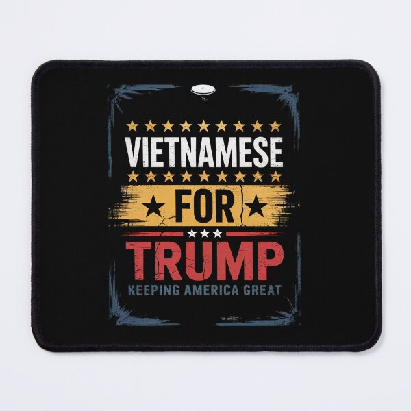 Item preview, Retro Vietnamese For Trump Conservative Trump 2024 designed and sold by GamtosMintys.