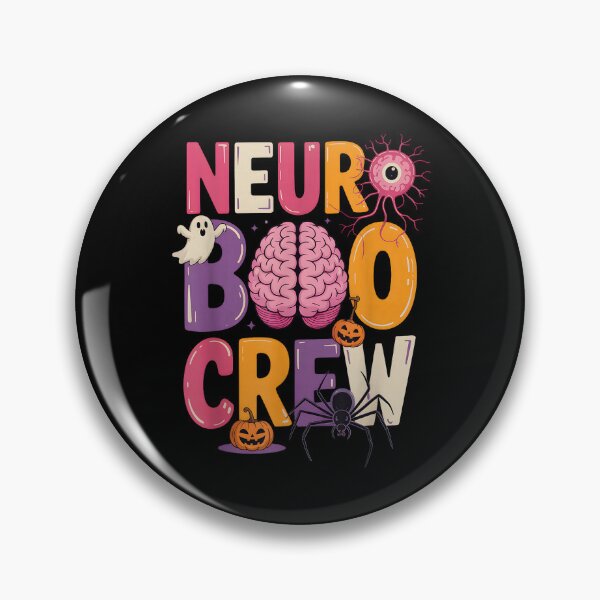 Item preview, Neuro Boo Crew - Anatomical Brain Halloween designed and sold by tkygt.