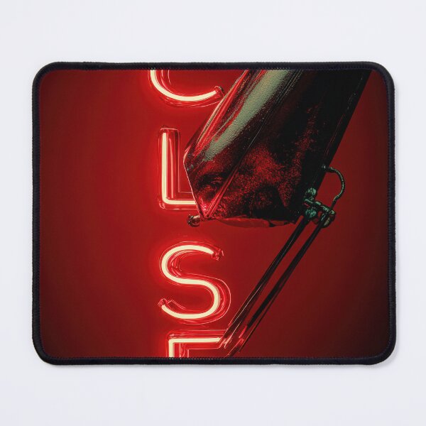 Item preview, Neon “CLOSE” Sign Inside Light Bulb – Modern Red Glow Aesthetic designed and sold by Grafititee.
