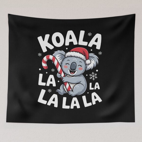 Item preview, Koala La La La - Aussie Xmas Pun Funny Australian Christmas  designed and sold by TiredPack.