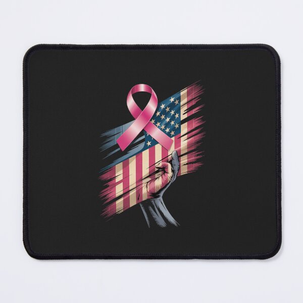 Item preview, Pink Breast Cancer Awareness American USA Flag 4th of July designed and sold by JessicaWalshdf.