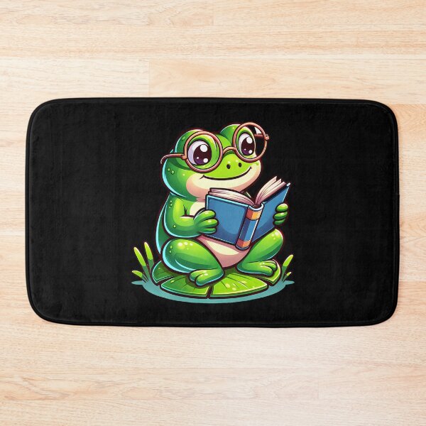 Item preview, Frog Reading A Book Animal designed and sold by RubySandy.