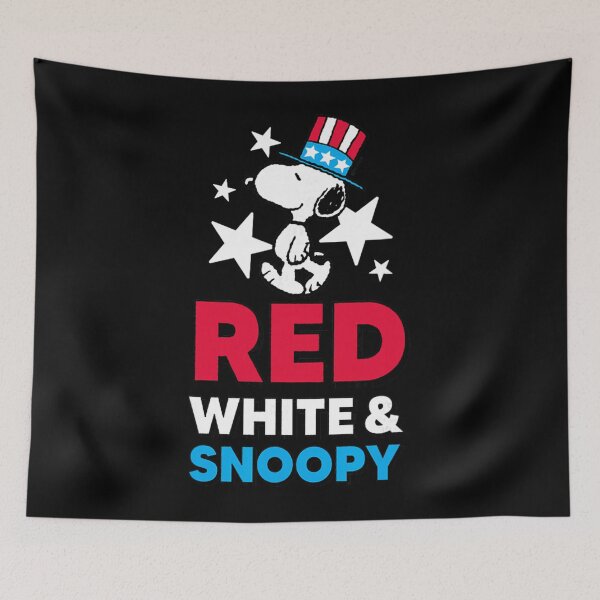 Item preview, Peanuts Patriotic USA 4th of July American Flag Style designed and sold by Yareli Jonathon.