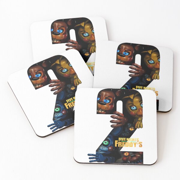 Item preview, Five Nights At Freddy's 2 Logo Game Horror designed and sold by ViolaOrn.