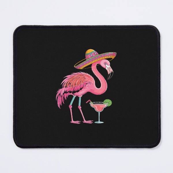 Item preview, Pink Flamingo Drinking Margarita Cute Flamingo Cinco De Mayo designed and sold by JessicaWalshdf.