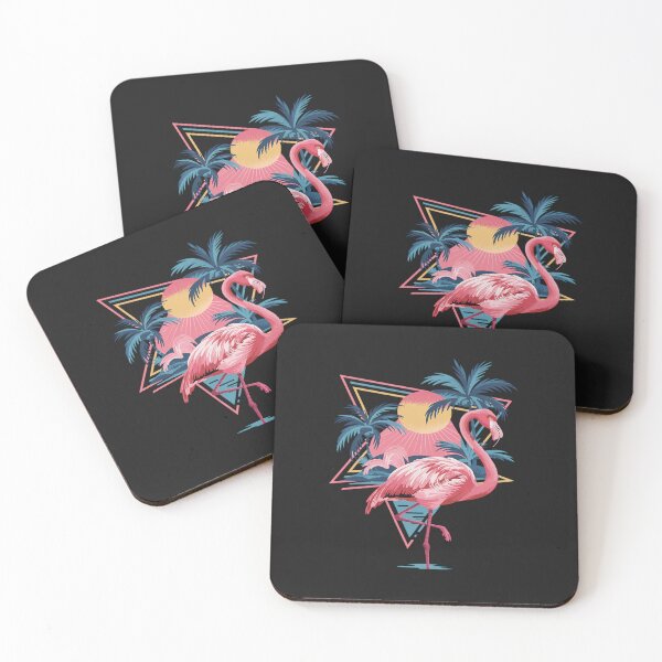 Item preview, Pink Flamingo Beach Summer Vibes Palm Trees Tropical Summer designed and sold by JessicaWalshdf.