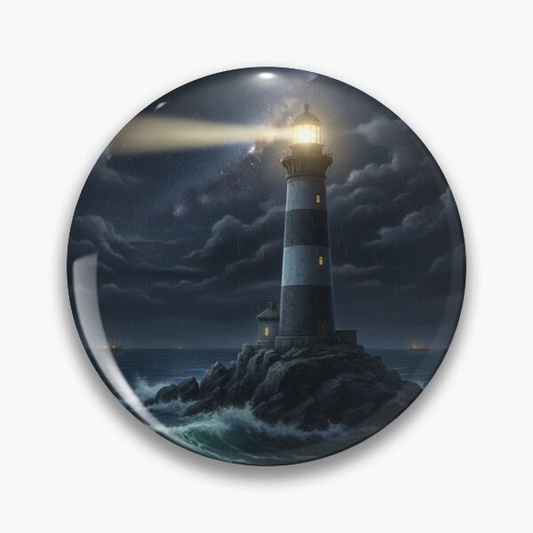 Item preview, Night Lighthouse designed and sold by Azrora.